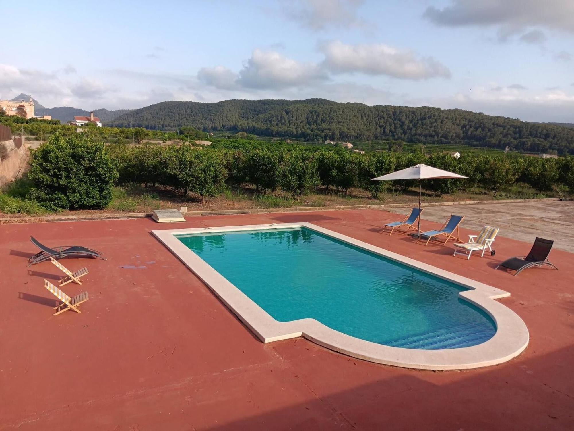 אלזירה Casa Magnolia, A Rural Paradise House With Pool מראה חיצוני תמונה